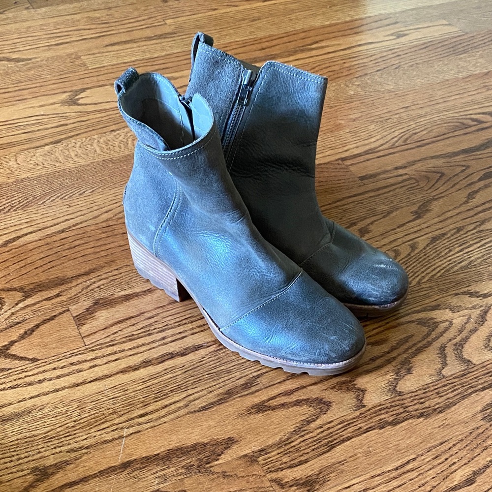 Sorel Leather Ankle Boots
